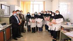 تقدیر و تشکر از همکاران علوم آزمایشگاهی شبکه بهداشت و درمان شهرستان گرمسار به مناسبت سالروز تولد حکیم جرجانی و روز علوم آزمایشگاهی